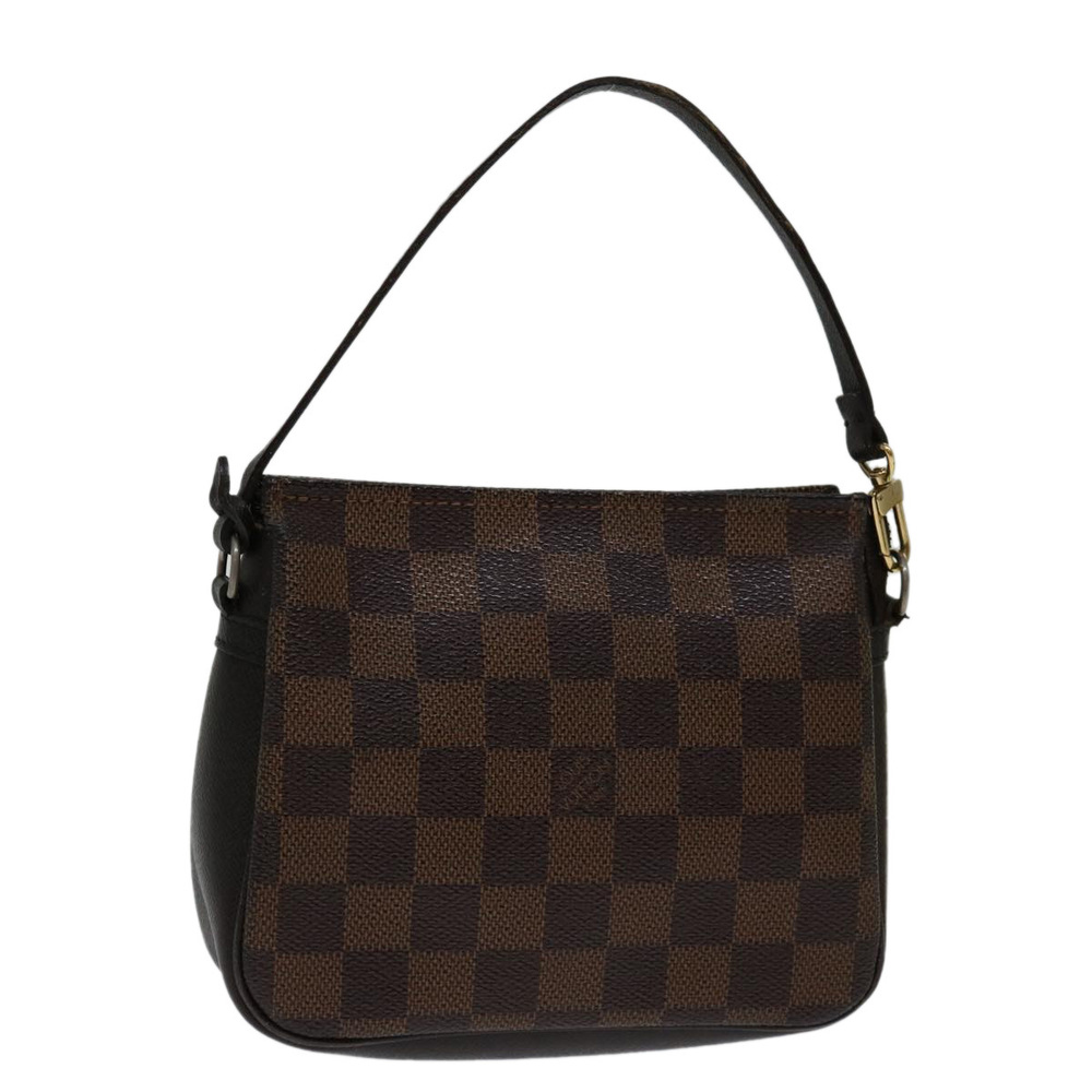 LOUIS VUITTON Damier Ebene Trousse Makeup Pouch N51982 LV Auth ep3875 - Picture 1 of 16